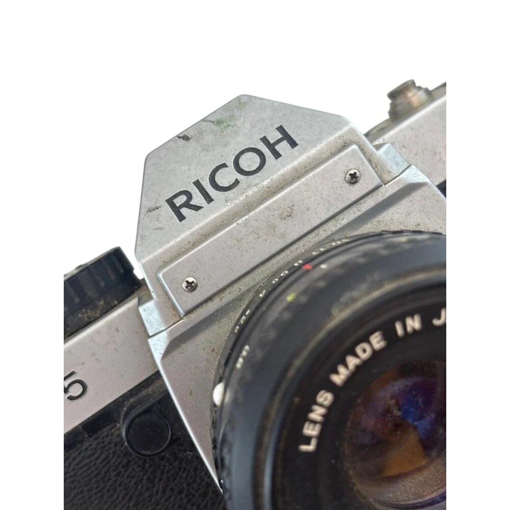 Ricoh KR-5 35mm SLR Film Camera + Lens For Parts